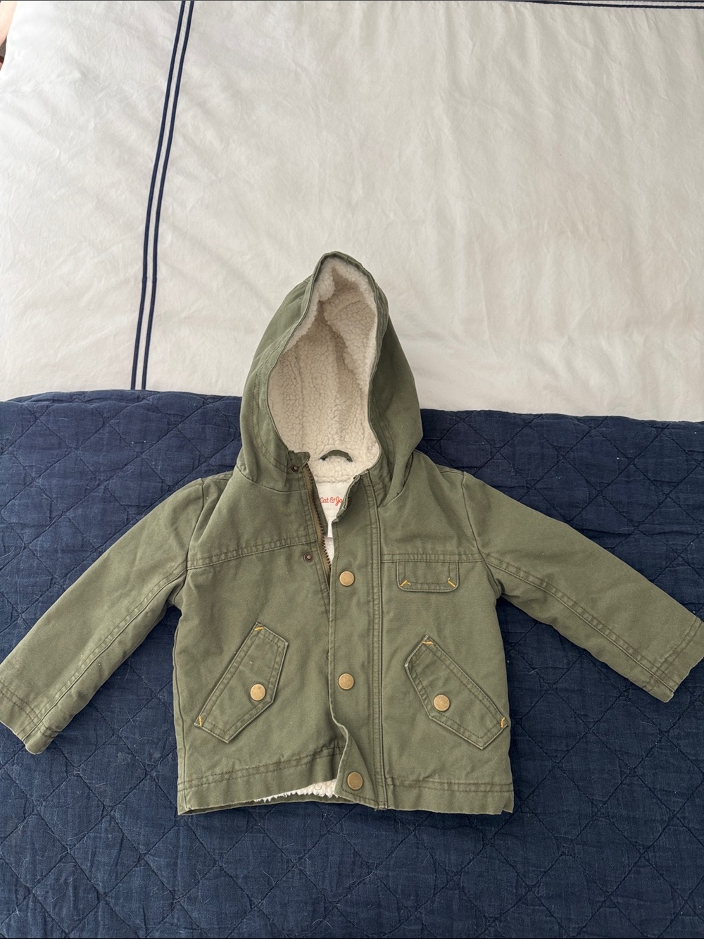 Cat & Jack Fleece Lined Coat